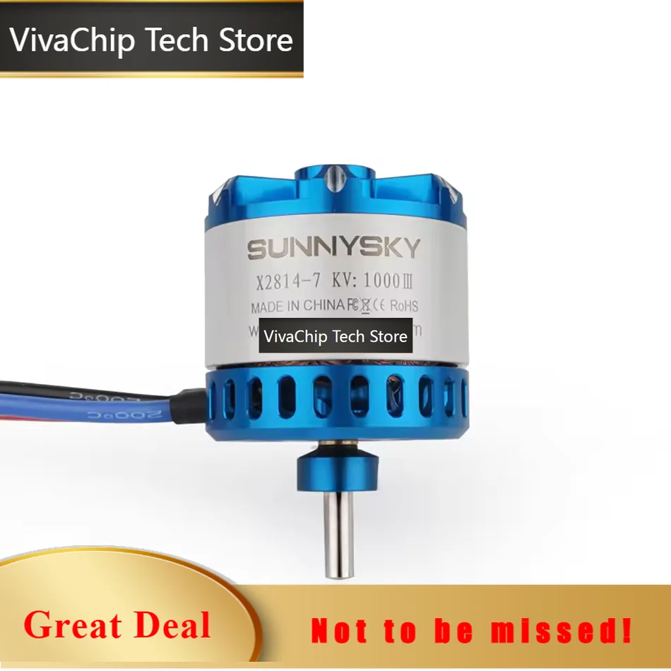 VivaCTSUNNYSKY X2814-III X2820-III I 445KV 570KV 860KV 900KV 1200KBrushless Motor For RC Quadcopter Airplanes Fixed Wing Plane