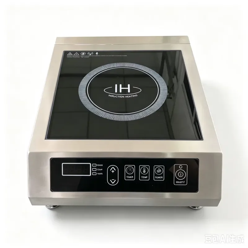 3500W Waterproof Induction Cooker Touch Control 5 Fans Commercial Hotel Bubble Tea Pot Electric Stove High Power Heating