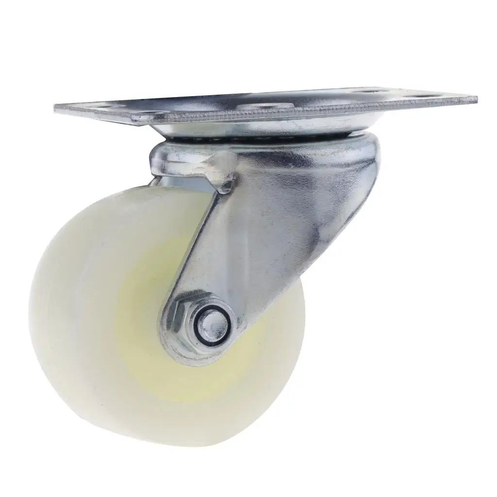 360 Degree Universal Swivel Casters Heavy Duty Wheel Castor Rubber Dual Roller for Cabinets Tool Boxes Replacement
