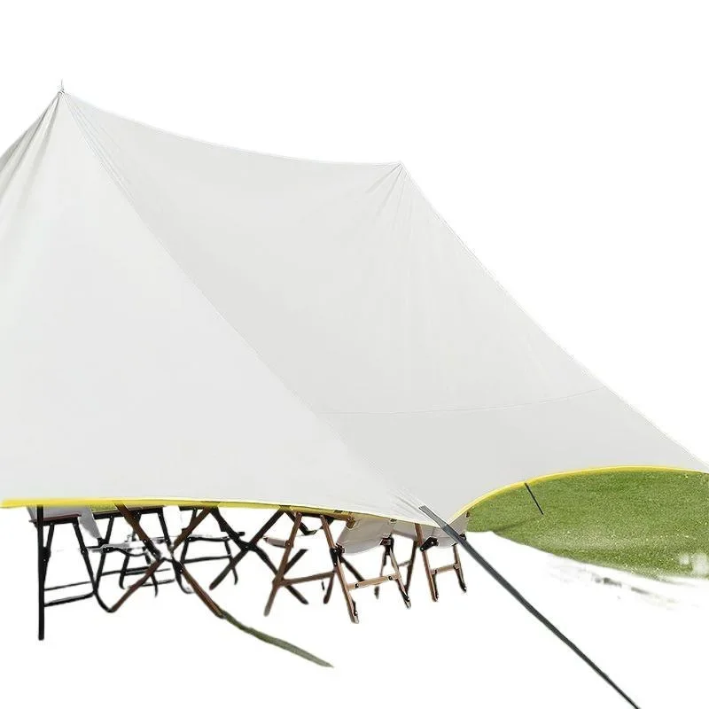 

Tent outdoor table and chair set, full set of camping equipment, lazy canopy free awning