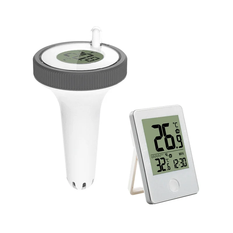 

Wireless Digital Indoor Outdoor Floating Pool Thermometer Water Temperature Test Meter for Swimming Pool Fish Pond