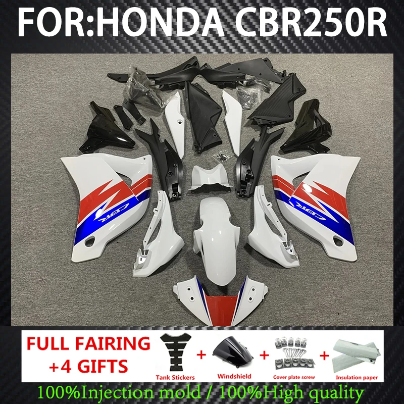 

Motorcycle Fairing Kit ABS Plastic Body Injection Bodywork Bodykits For Honda CBR250 CBR250R 2011 2012 2013 2014