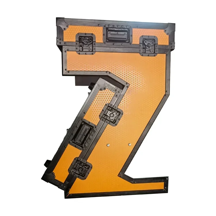 z لخلاط الألومنيوم الملون الرائد DJ Coffin Table Flight Case مع عجلات