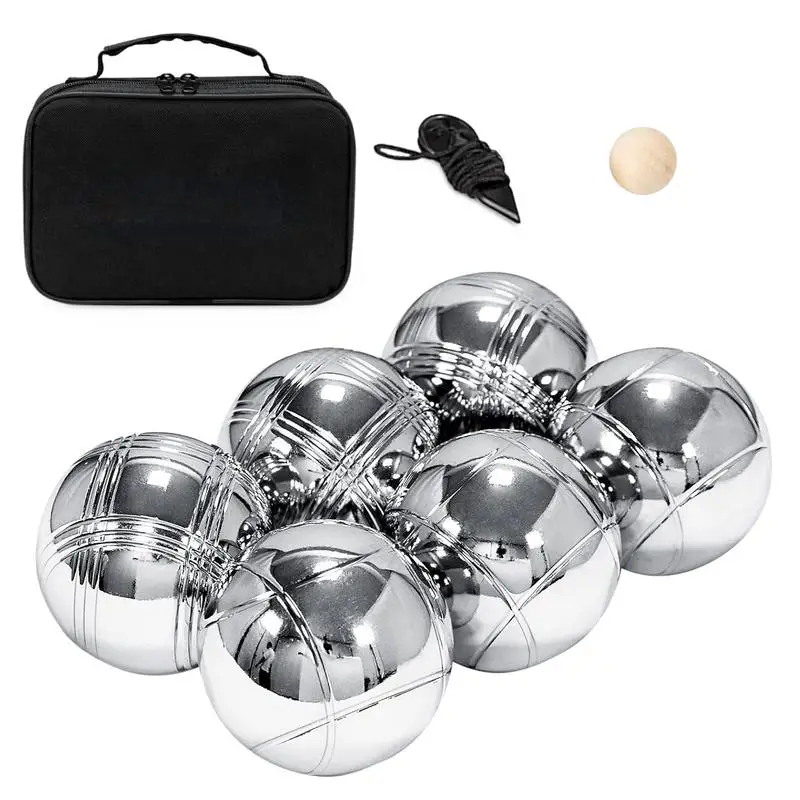 

Truevaste Boules Outdoor Metal Truevaste Boules Ball Metal Material Petanque Balls For Beach Vacation Outdoor Picnic And Family