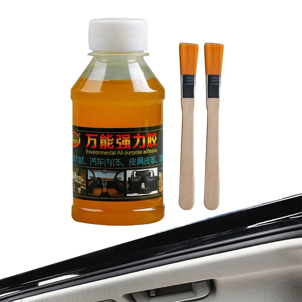 

Car Roof Liner Repair Glue Strong Fast Drying Leather Car Tools Universal Liquid Repairing Glue Fabric Clothing Jeans 100ml