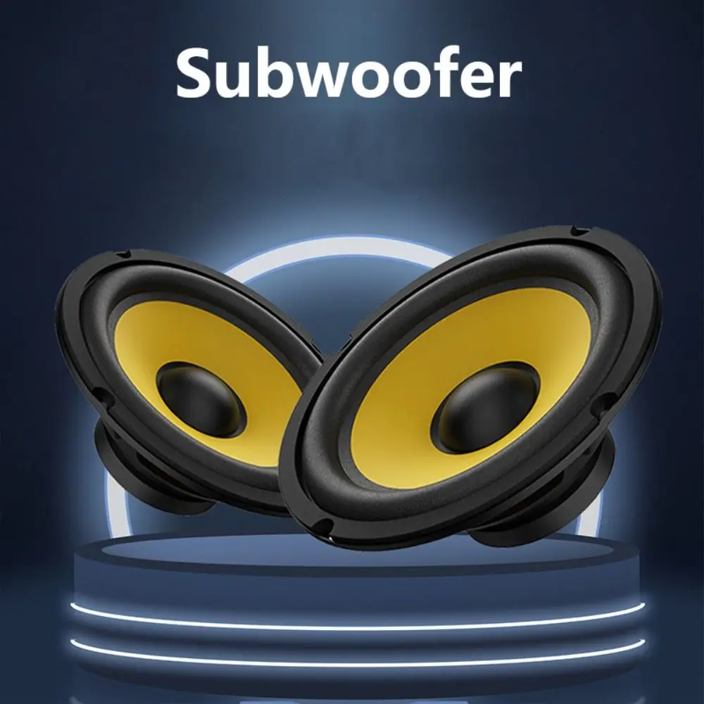 

5/6/8/10 Inch Car Bass Speaker Coaxial Subwoofer HiFi Music Full Range Frequency Car Subwoofer Universal High-volume