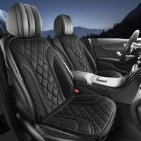 Universal Car Heated Seat Cushion Winter Comfortable Car Electric Heating Plush Warm Car Cigarette Lighter 12V24V Seat Cover