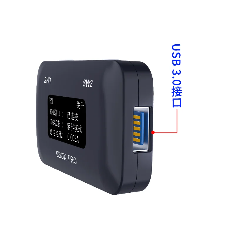JC B-BOX برو DFU صندوق نافذة DCSD كابل ل IOS A7-A11 مفتاح واحد الأرجواني وضع آيفون و باد تعديل NAND Syscfg البيانات قراءة الكتابة