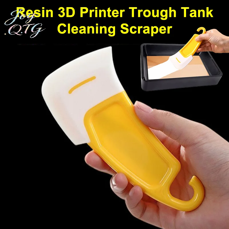 Hot 2/5/8Pcs Light Curing Resin Trough Tank Cleaning Scraper For 3D Printer Accessories