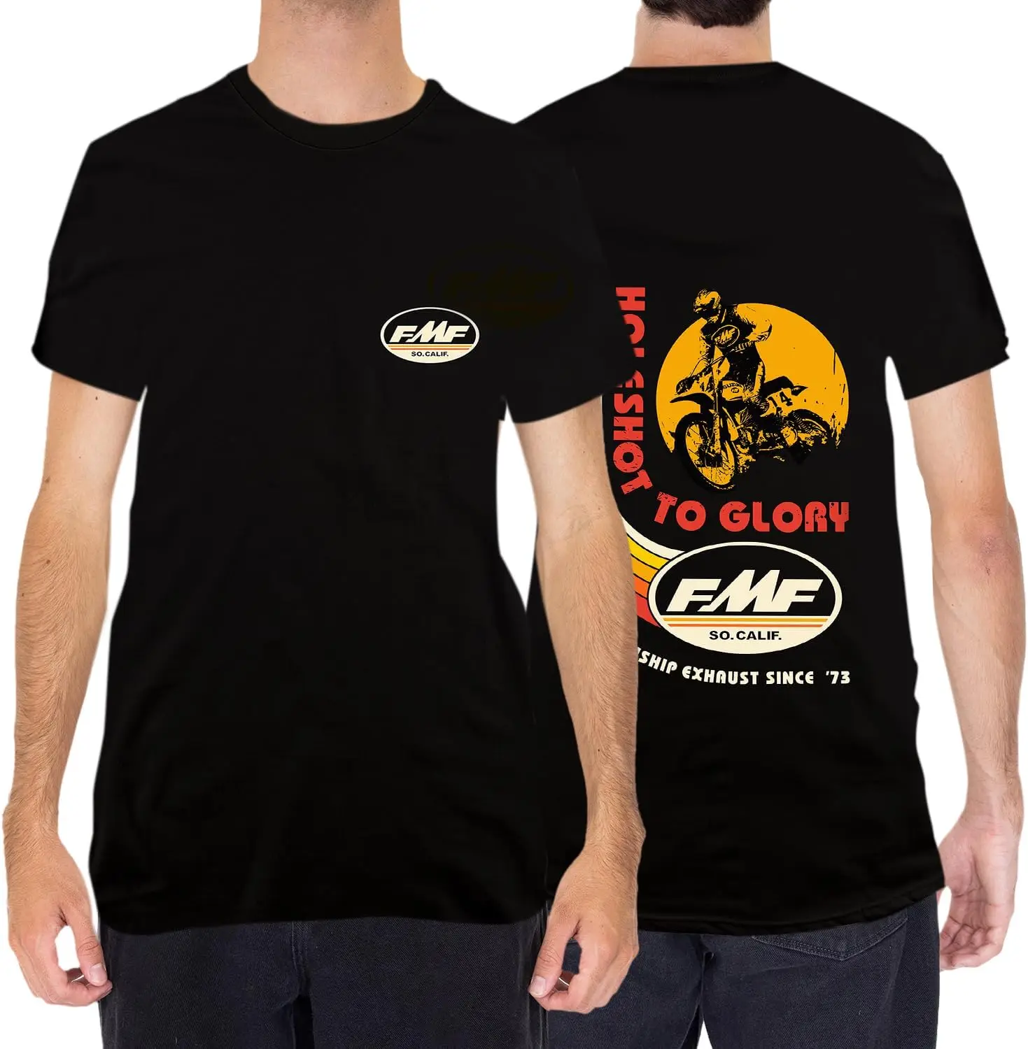 

FMF Glory Tee - Crew Neck Short Sleeve, Cotton, Mens T Shirt, Motorcycle,100% cotton