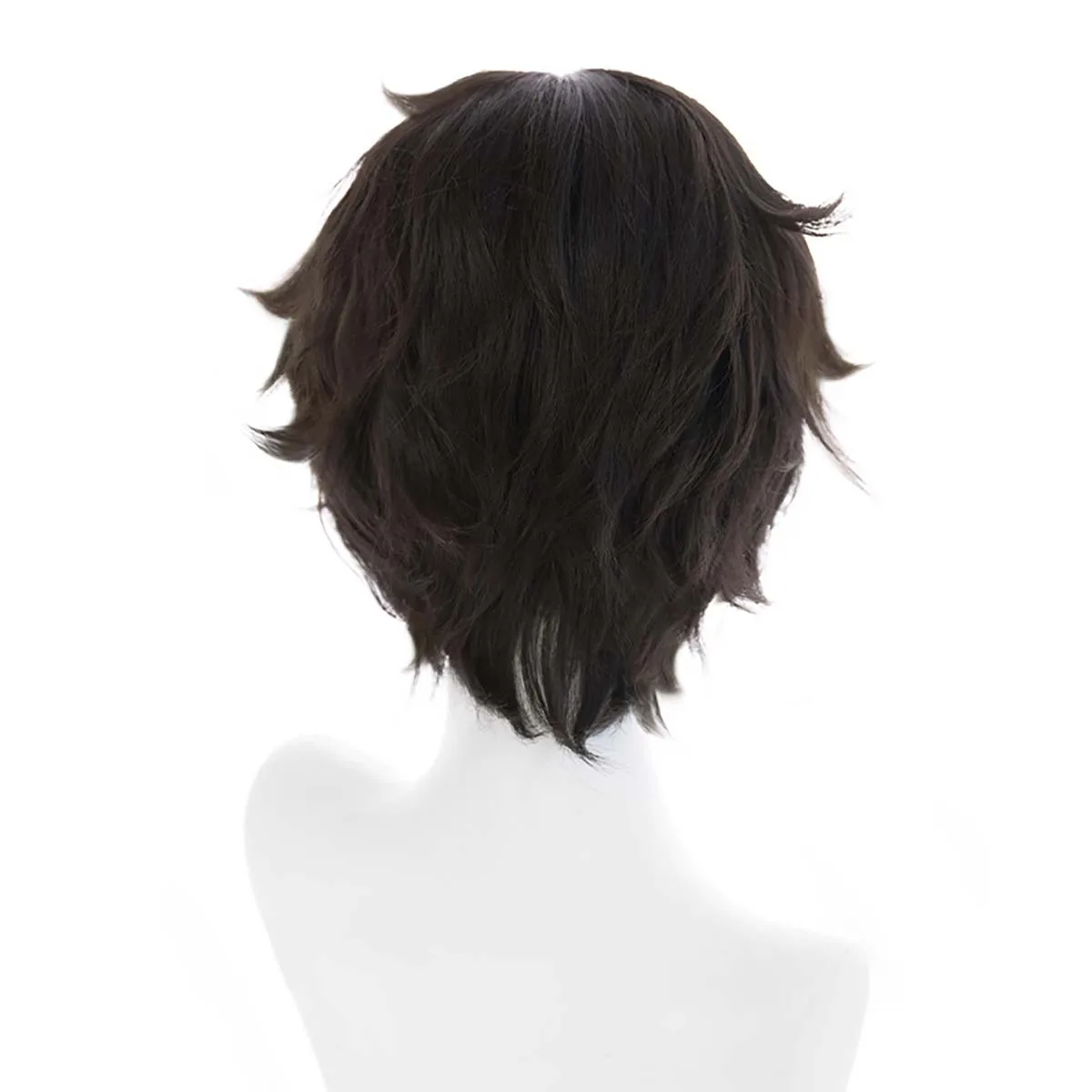 ปาร์ตี้ฮาโลวีนผู้ชายเกม P5 Amamiya Ren คอสเพลย์วิกผมสั้นสีดํา