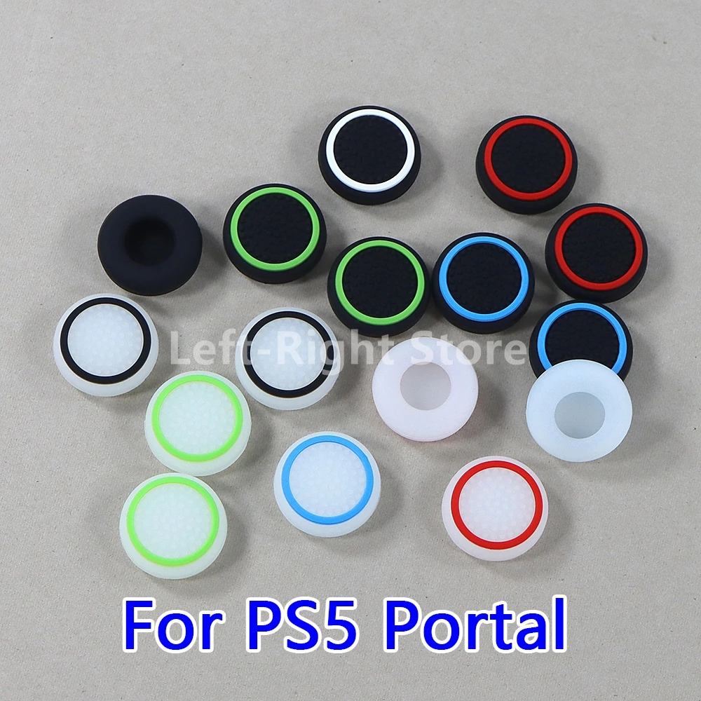 500PCS For PlayStation Portal Glow Luminous Joystick Caps Case For PS5 Portal Controller Silicone Analog Thumb Stick Grip Cap