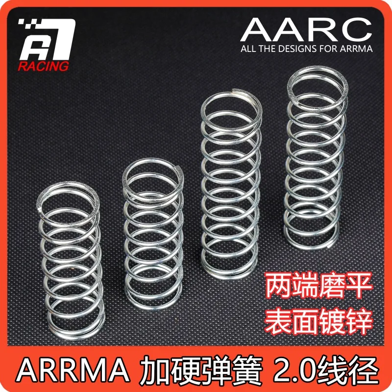 

Heavy Duty Shock Springs 2.0mm Wire Diameter for ARRMA 6S 4S Mojave EXB Kraton Talion Typhon, RC Car Upgrade Parts Accessories