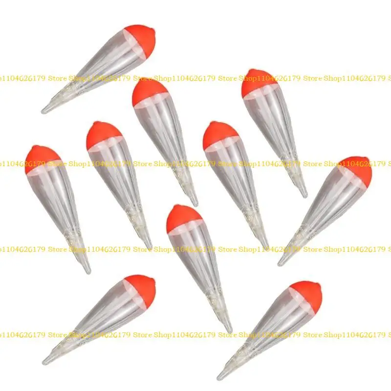 

A1A2 10Pcs Floating Buoyancy Fishing Live Baits Buoys Saltwater Freshwater Floatage