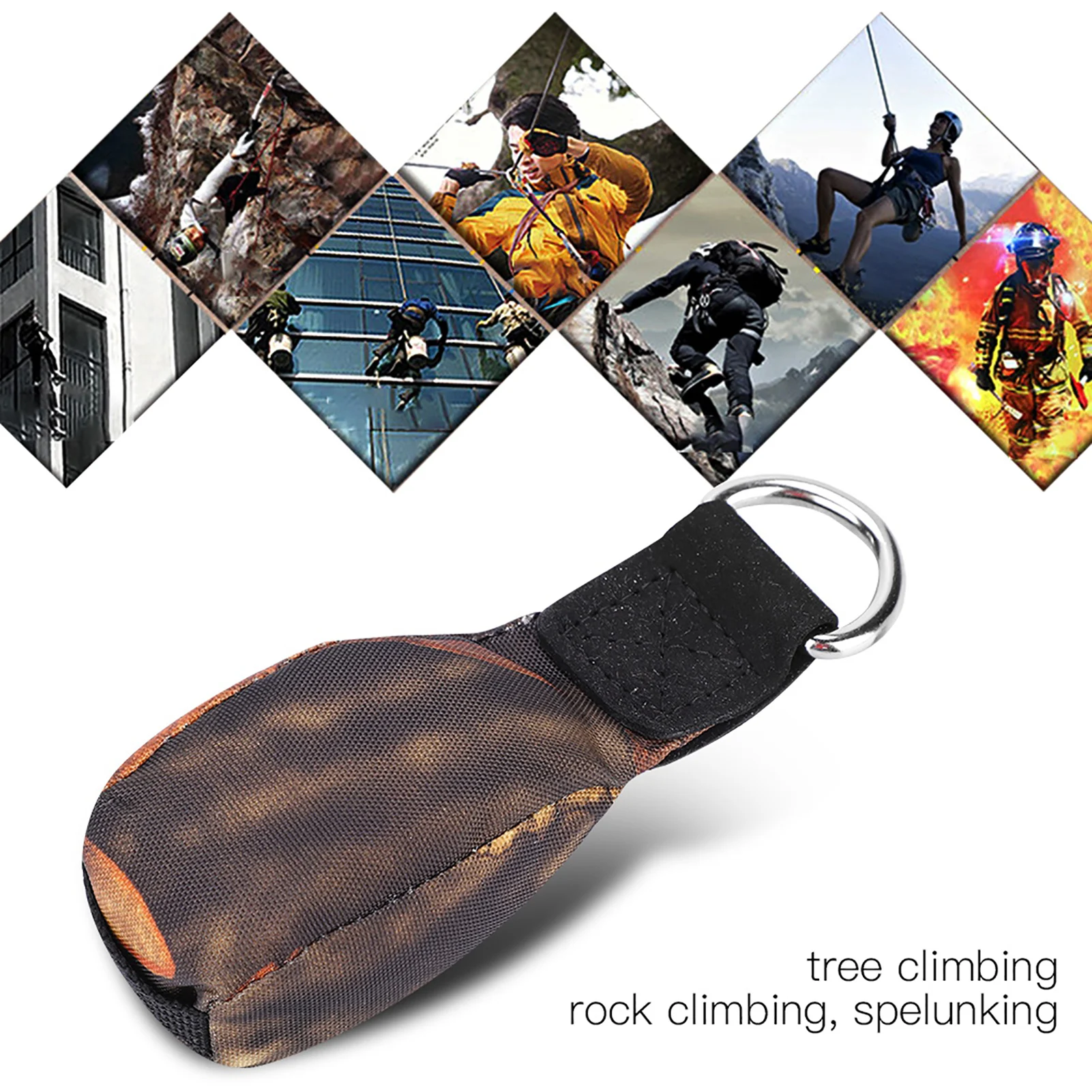 Outdoor Sports Arborist Tree Rock Climbing Spelunking Rope Throwing Weight Bag