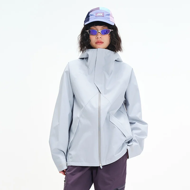 

Couple Matching Outdoor Jacket - Mountain Style Hooded Windbreaker Unisex Casual Sports Coat