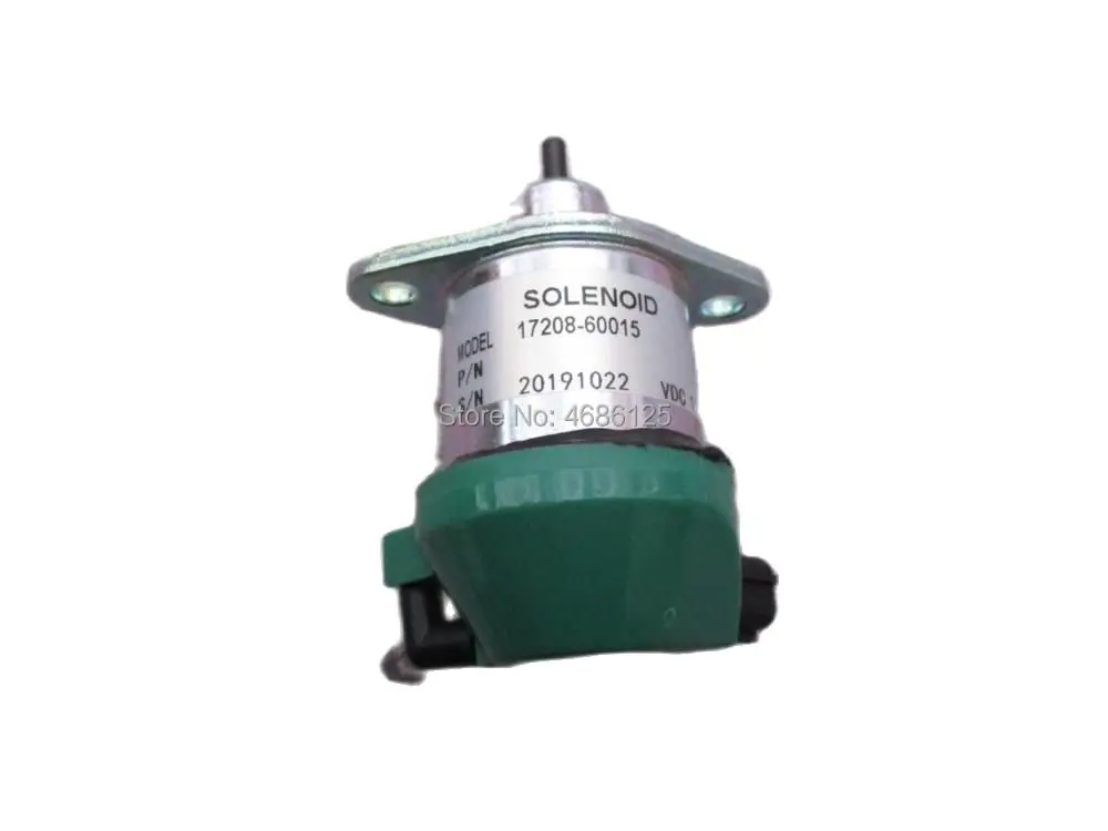 Válvula Solenoide J112, J320, J115, J315, KUBOTA, reemplazo de piezas del generador, 17208-60015