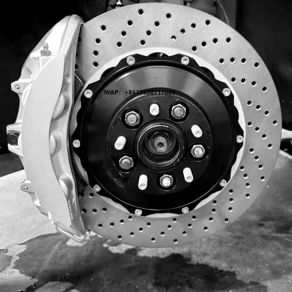 

6-Piston High Performance Brake Caliper Kit with Upgrade Brake Pads - for X6 E71 F16 G06 Etc