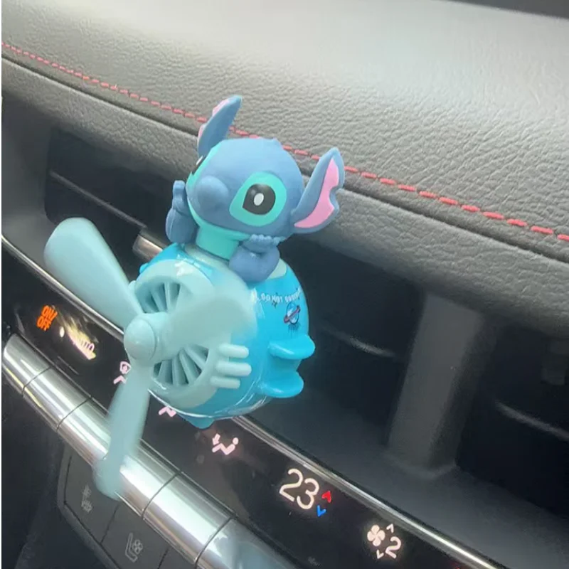 Désodorisant de voiture Stitch, décoration intérieure de voiture, Design de dessin animé mignon, plusieurs Styles, aromathérapie, cadeau de noël