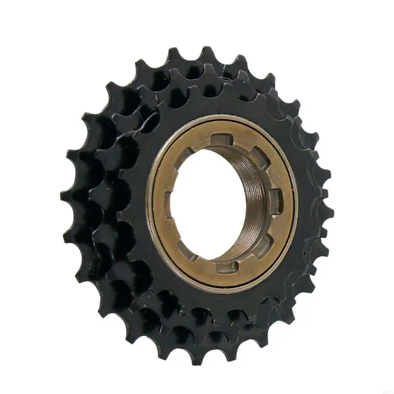 

Q84C 3 Speed Freewheels, 18-21-24T Bicycles Steel Freewheels Mountain Bikes Freewheels 3 Speed Cassettes Sprocket for Cycling