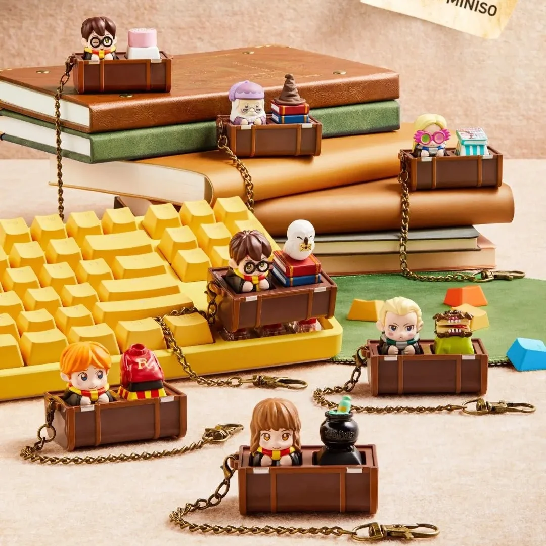 

Подлинная совместная серия Harry Potter Time-Turner, колпачок для ключей, коробка-сюрприз, кулон, периферийное украшение, практичный подарок