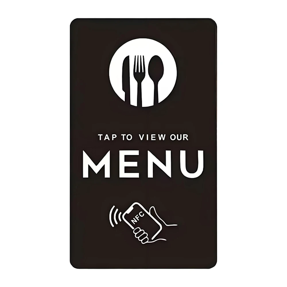 13.56Mhz programmable Google Review Card NFC 215 chip Google Reviews display card brand Tag