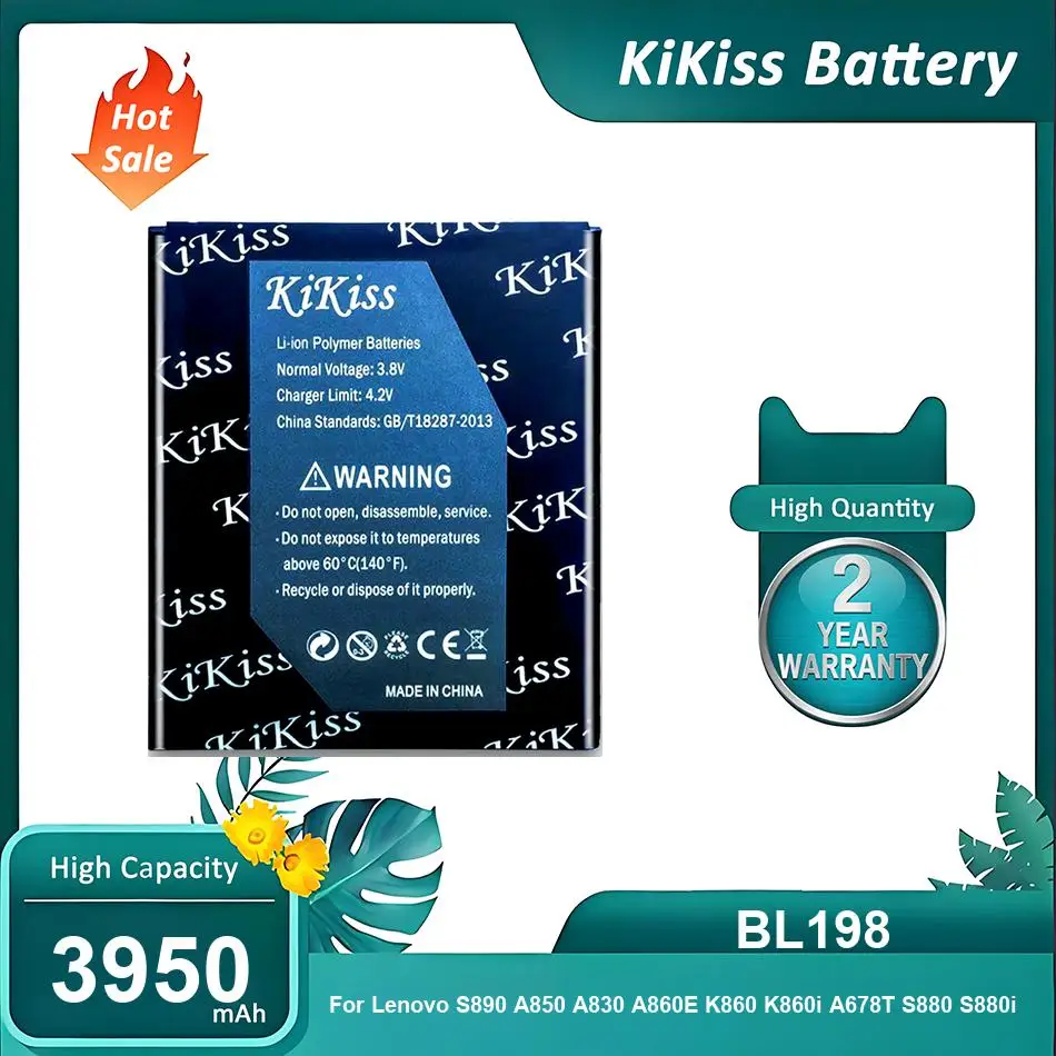 Аккумулятор для мобильного телефона BL198 для Lenovo S890 A850 A830 A860E K860 K860i A678T S880 S880i, новые батареи Аккумулятор для мобильного телефона BL198 для Lenovo S890 A850 A830 A860E K860 K860i A678T S880 S880i, новые батареи