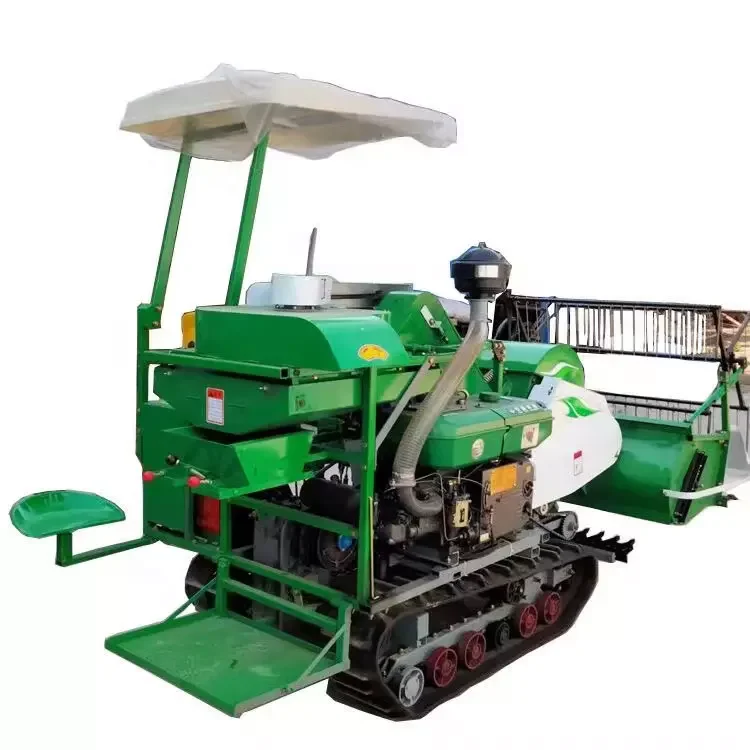 Full Feeding Grain Rice Combine Harvester Rice Harvester Combine Harvester