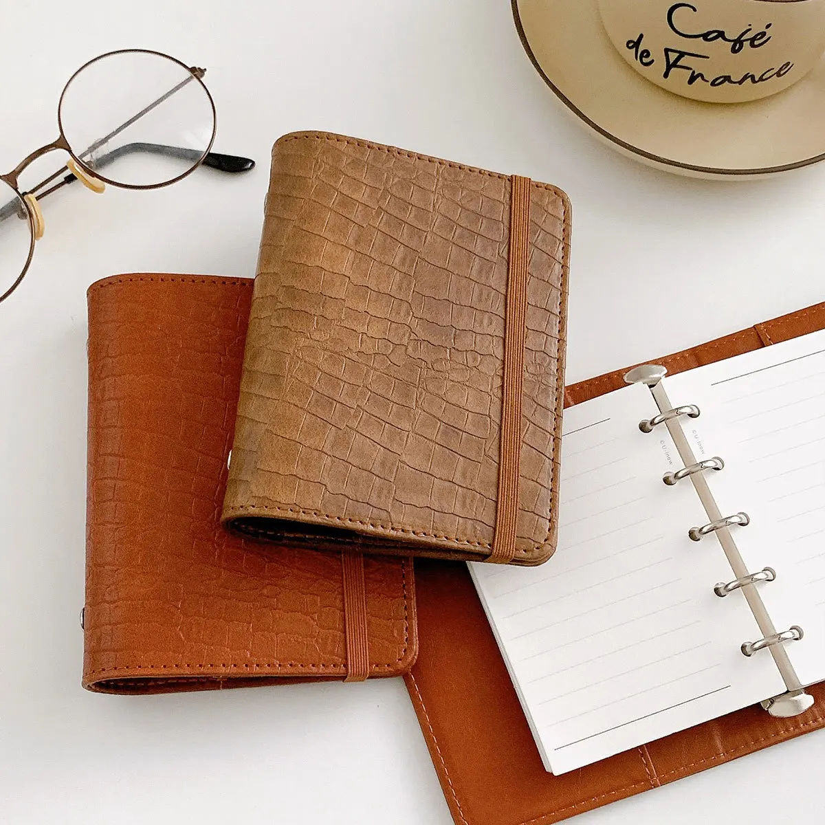 

M5 Travelers Vintage Notebook PU Leather with Inner Blank Kraft Diary Note Book Journal Sketchbook Stationery School