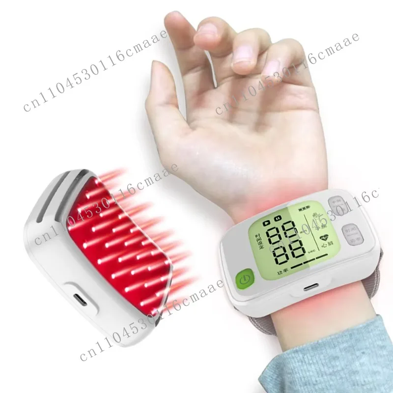 650Nm Semiconductor Laser Watch LLLT Cold Laser Equipment Elderly Diabetes Treatment Rehabilitation Treatment Supplies