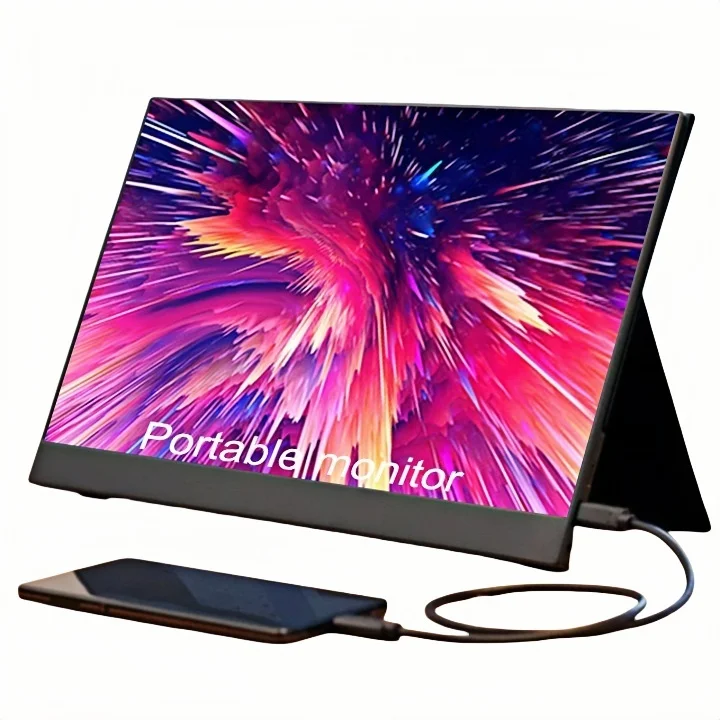 

18.5 Inch Portable For Laptop Dual Screen Touch120HZ Ultra Slim Desgin Wide Viewing Portable Foldable Dual