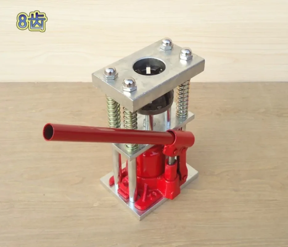 High Pressure Pipe Press Manual Hydraulic Pipe Buckle Machine Motor Pipe High Pressure Hose Press Joint Machine