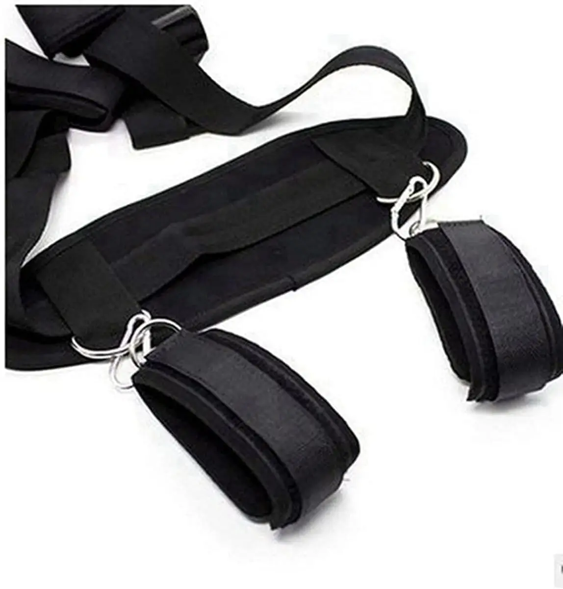 

Sex Bondage Set Thigh Wrist Ankle Straps Adult Play Bed Restraint Kit for Couples King Bed Tie Down Straps Bed Restraints Legs