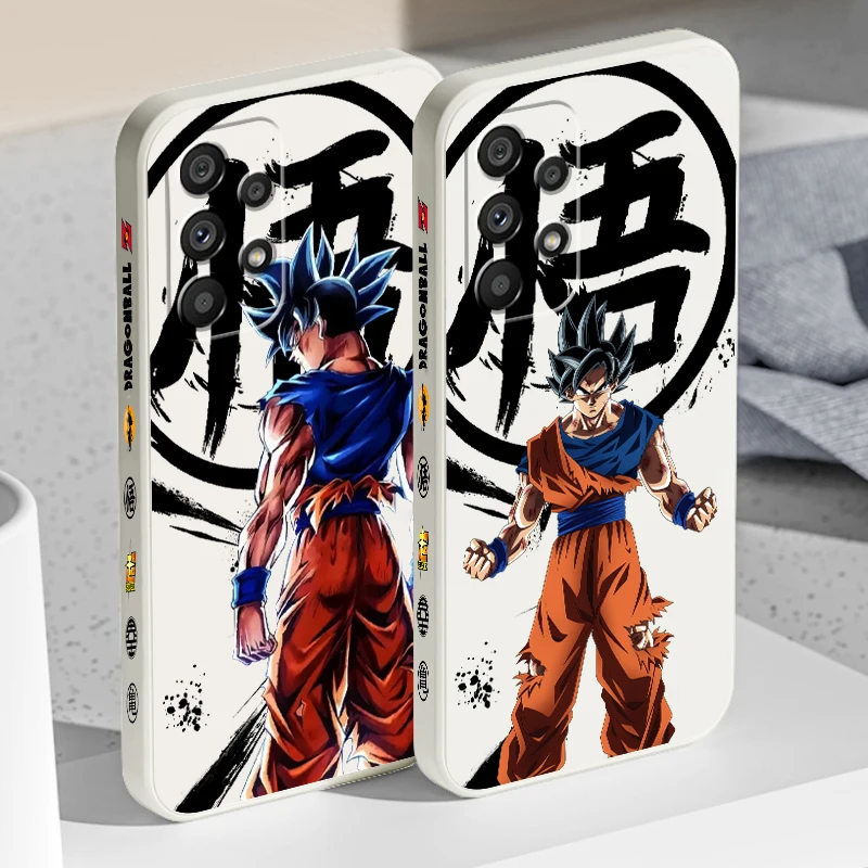 

Japan D-D-Dragon Ball Goku Liquid Left Rope For Samsung A53 A52 A55 A32 A51 A71 A21S A13 A73 A55 A72 A23 A35 A05 5G TPU