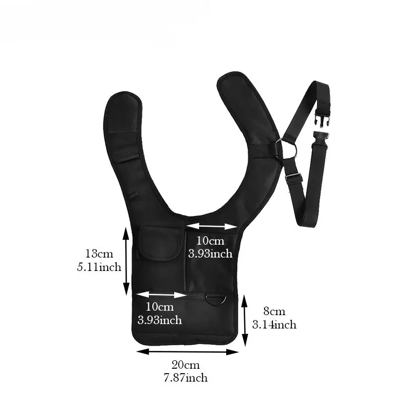 DulDiscealed Underarm Strap Bag for Sports, Anti-vol initié, Poudres d'accessoire de téléphone, Sécurité antivol, Holster de odor