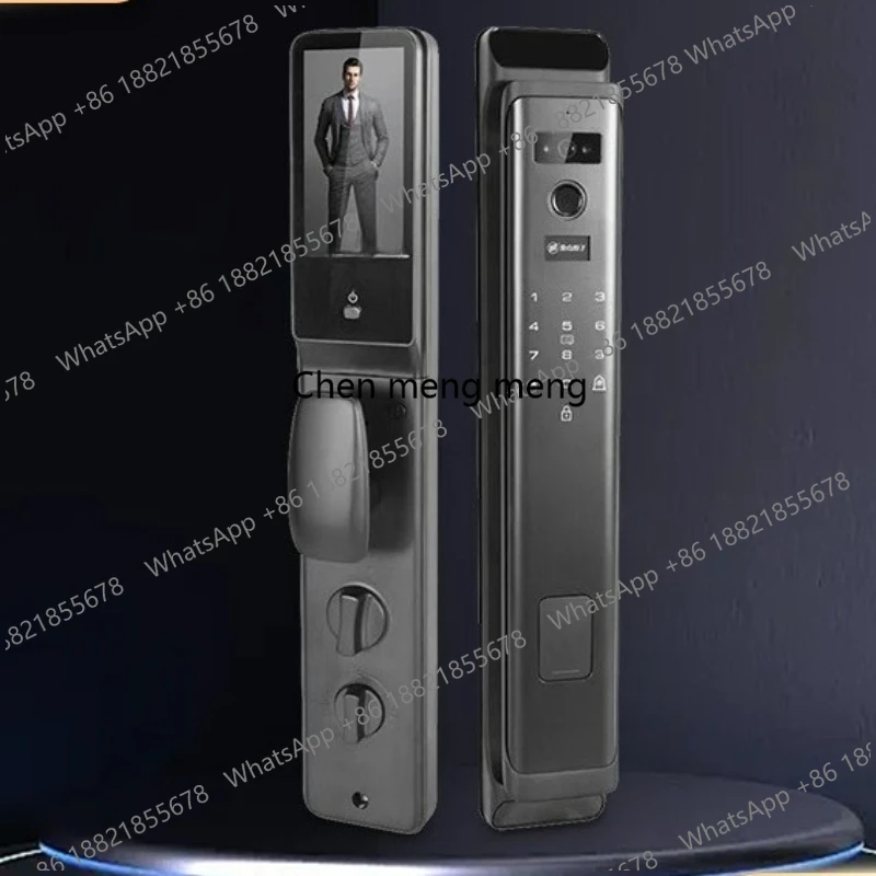 

Умный дверной замок с отпечатком пальца для спальни, домашнего офиса, аренды жилья, гостевых домов, антивандальный замок с функцией распознавания отпечатков пальцев