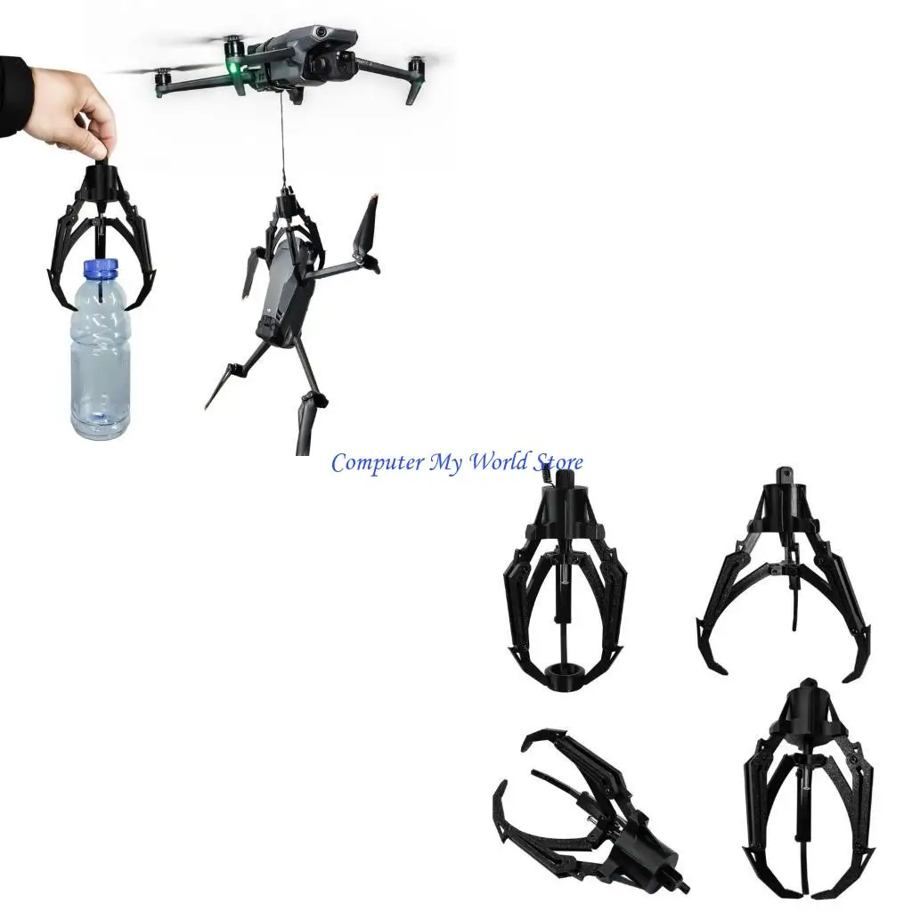 

UAV Mechanical Claw Remote Control Mechanical Hook for Various Models