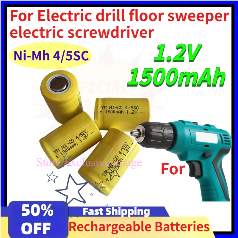 New 1.2V 1500Mah Ni…