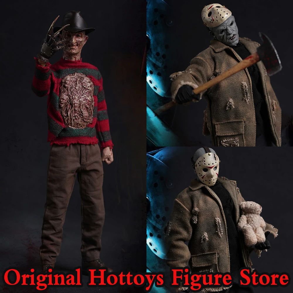 WHY STUDIO WS018/WS019 1/6 Scale Male Soldier Killer Freddy Mask Maniac Jason Full Set 12-inches Action Figure Doll Gifts