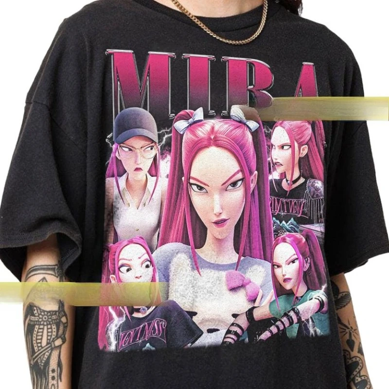 

European American Limited Mira Huntrix Kpop Demon Hunters Shirt, Vintage T-Shirt, Gift For Women and Man Unisex T-Shirt