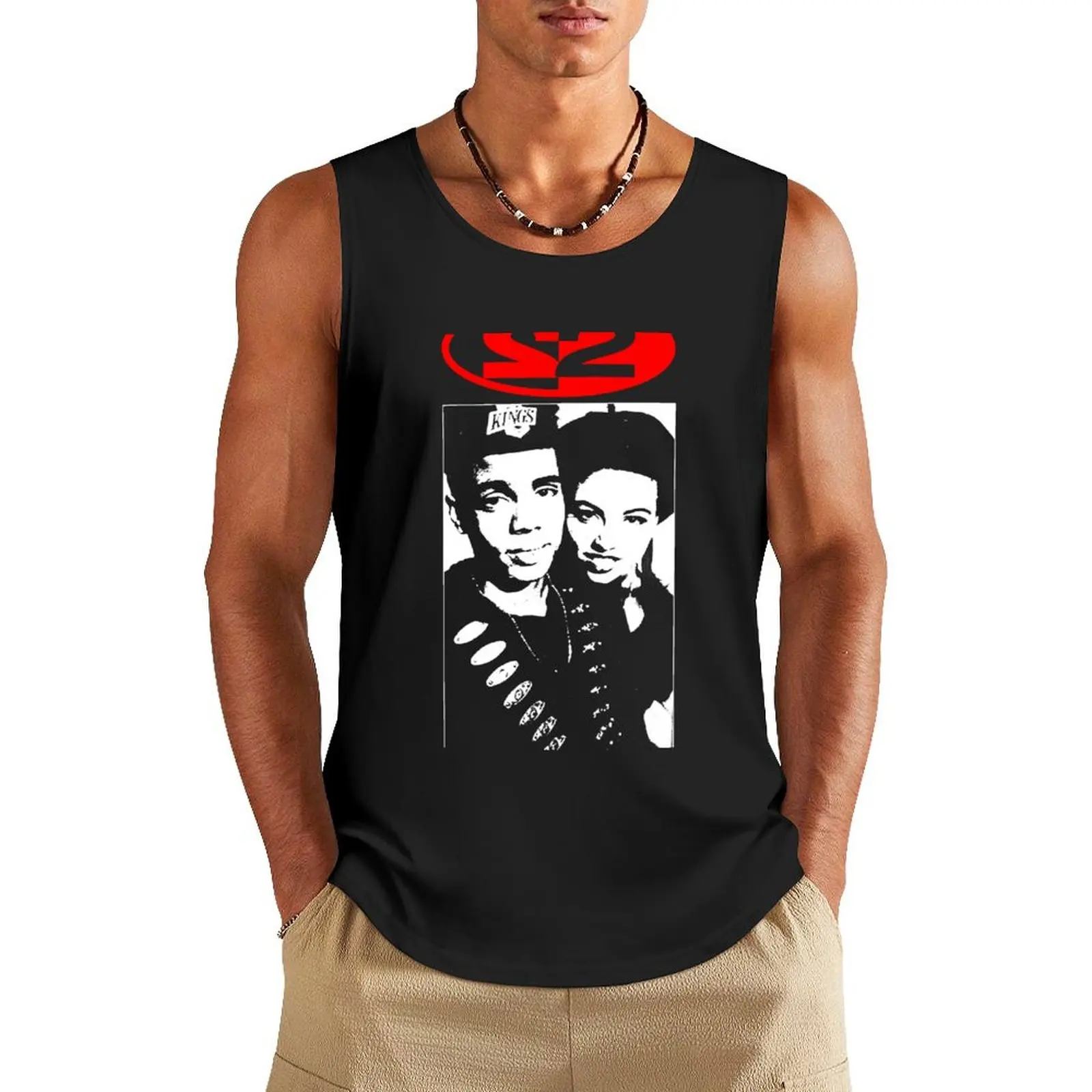 2 Unlimited - Twilight Zone Tank Top gym wear men Vest