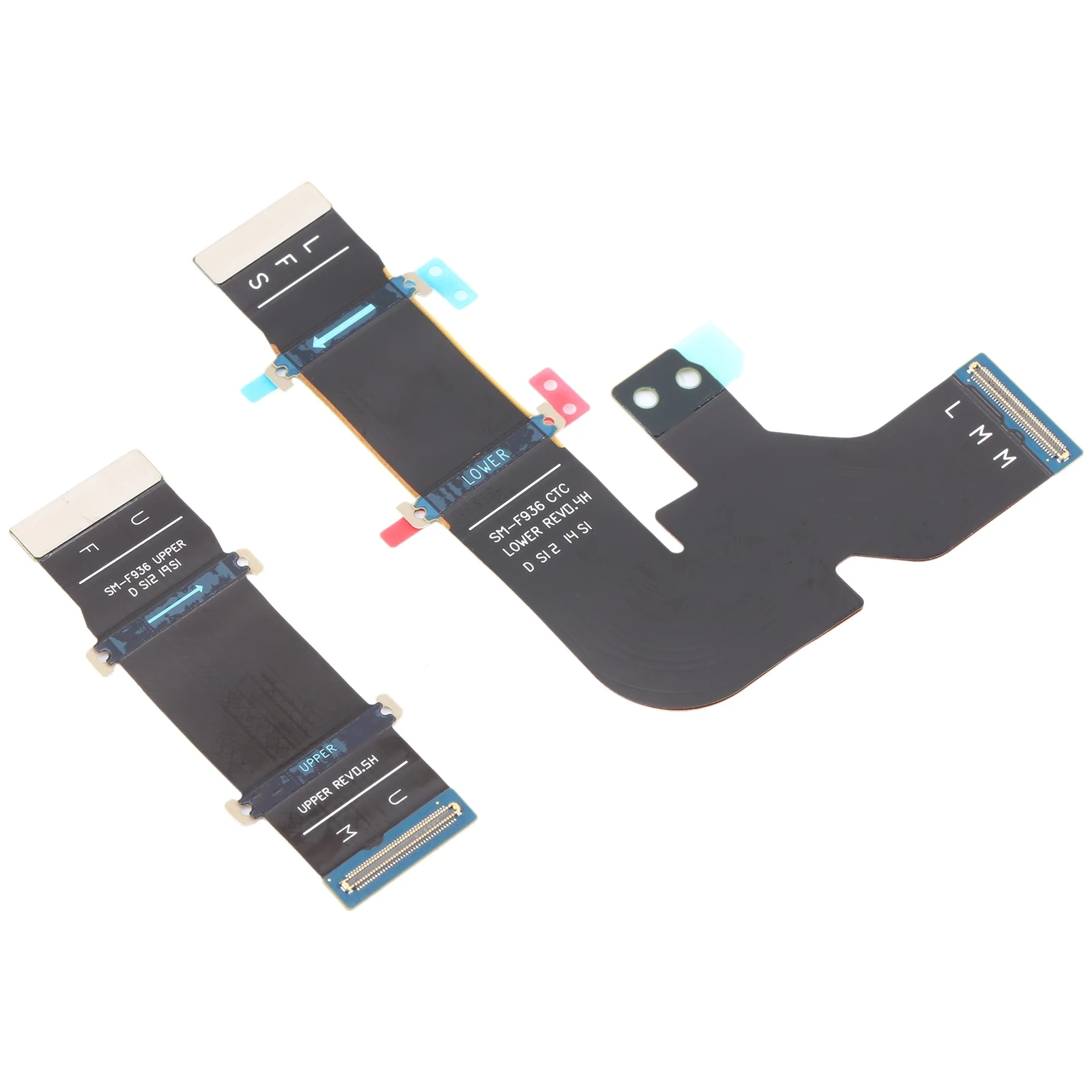 For Samsung Galaxy Z Fold4 SM-F936B 1 Pair Spin Axis Flex Cable