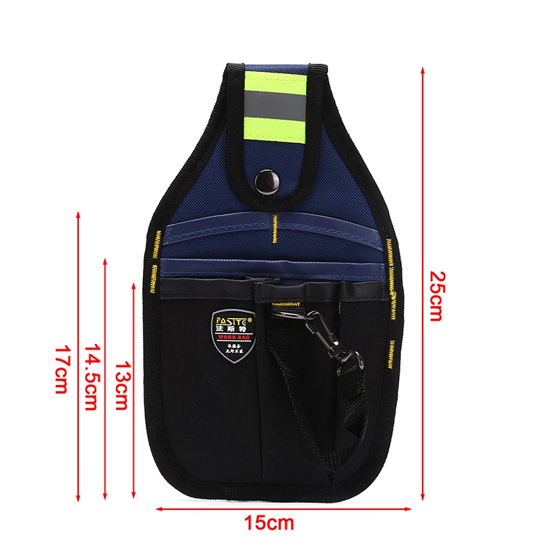 Oxford Cloth Tool Holder Bolsa Bag, Work Belt Attachment, DIY Eletricistas Ferramenta, chaves de fenda Alicate e Outras Ferramentas Hand Held