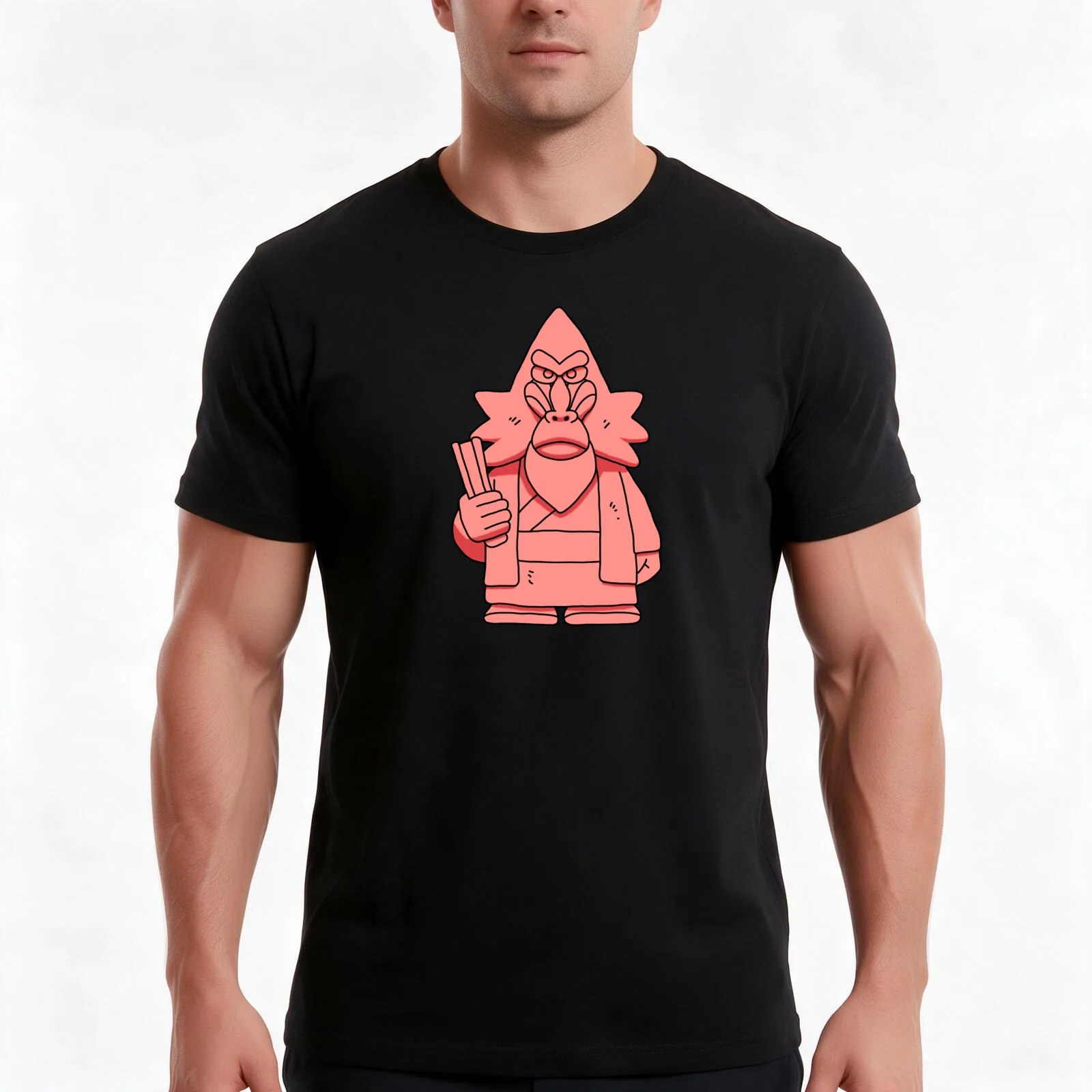 Odd Taxi Eraser - Donraku T-Shirt, Summer Casual Cotton Tee, Oversized Streetwear Tops, Vintage Graphic Print, Unisex Men Women
