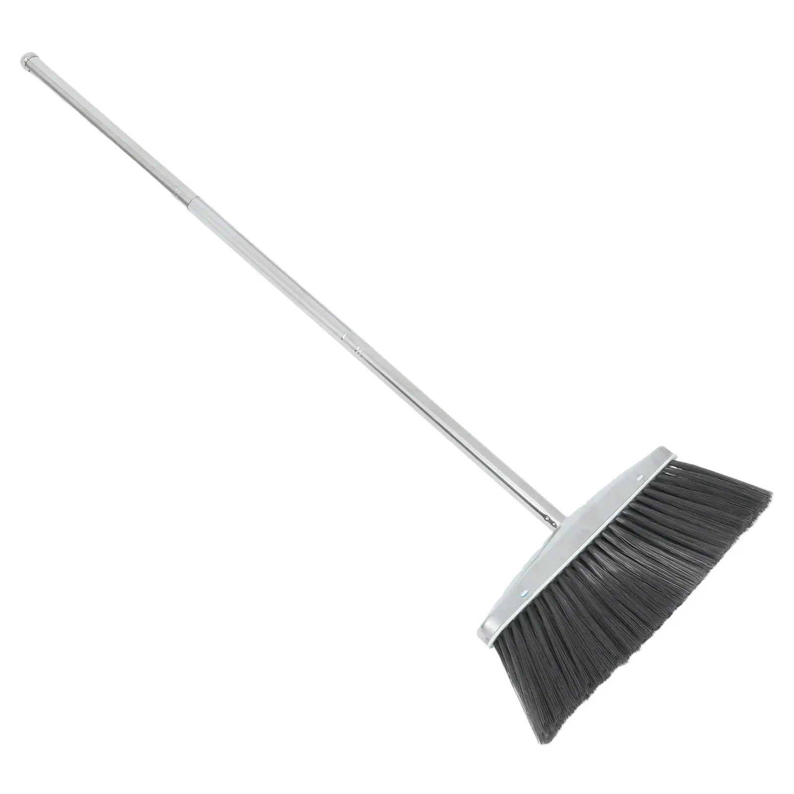 

Stainless Steel Broom Durable Heavy Duty Sweep Indoor Outdoor House Garage Commercial Dustpan Plastic Long Broomstick Versatile