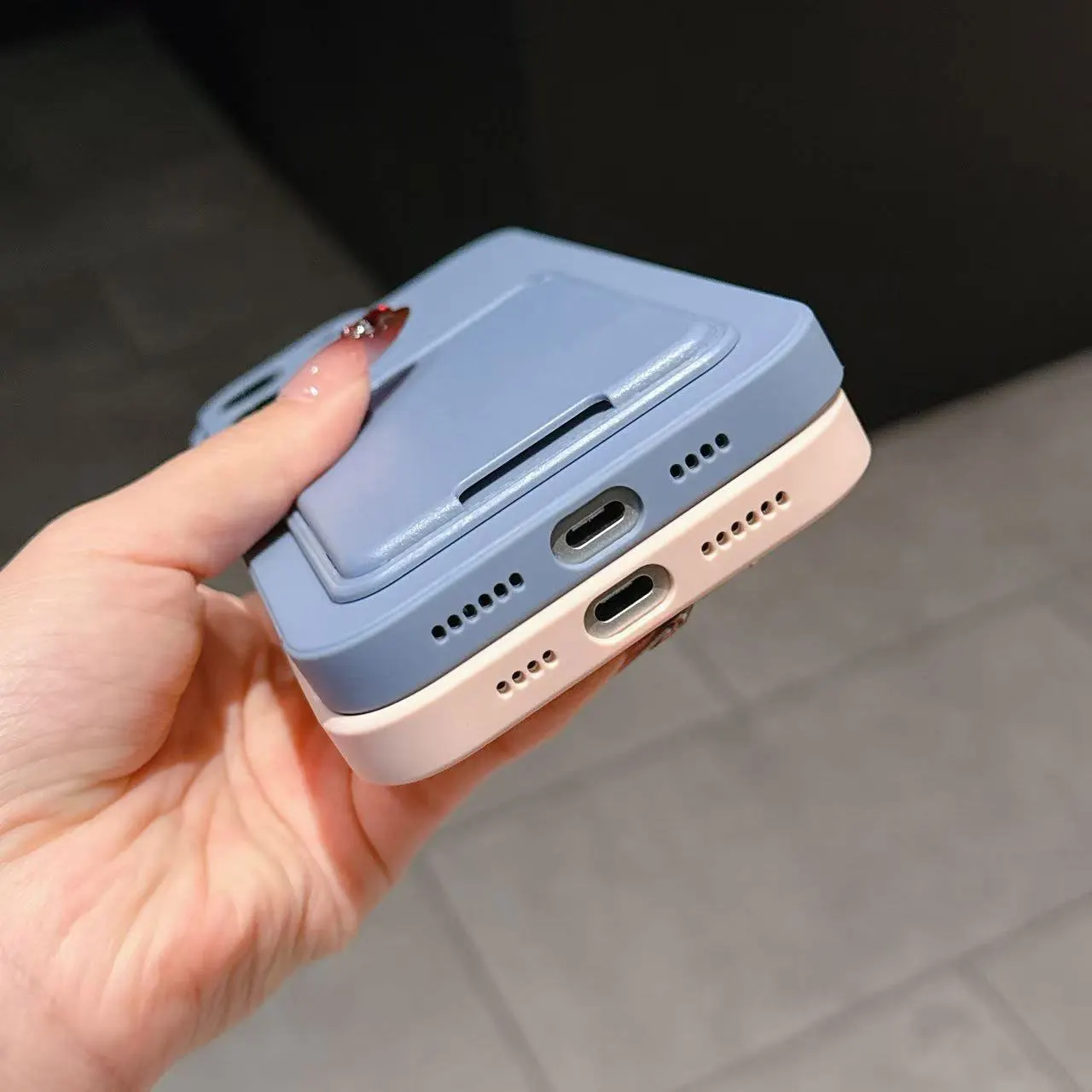 Casing untuk Google Pixel 9a Tempat Kartu Silikon Cair Penutup Kulit Ponsel Lembut Pixel 9 Pro XL Dompet Saku Belakang Tahan Benturan Funda