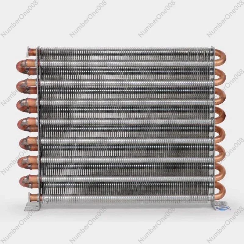 Refrigerator condenser water-cooled air-cooled copper tube radiator freezer homemade universal evaporator small