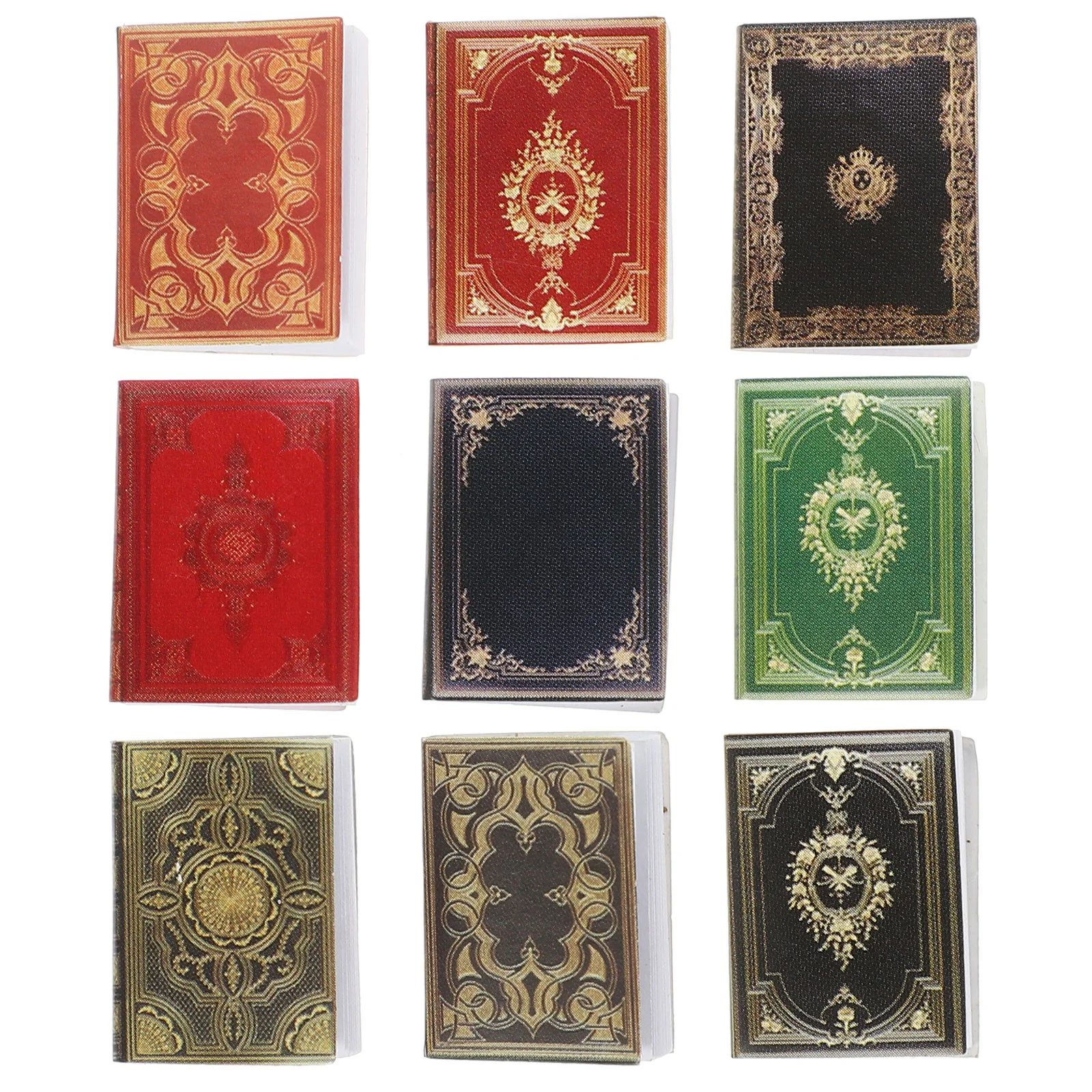 

27pcs House Mini Books Tiny House Books Toys Kids Dollhouse Miniatures Mini House Props miniature books