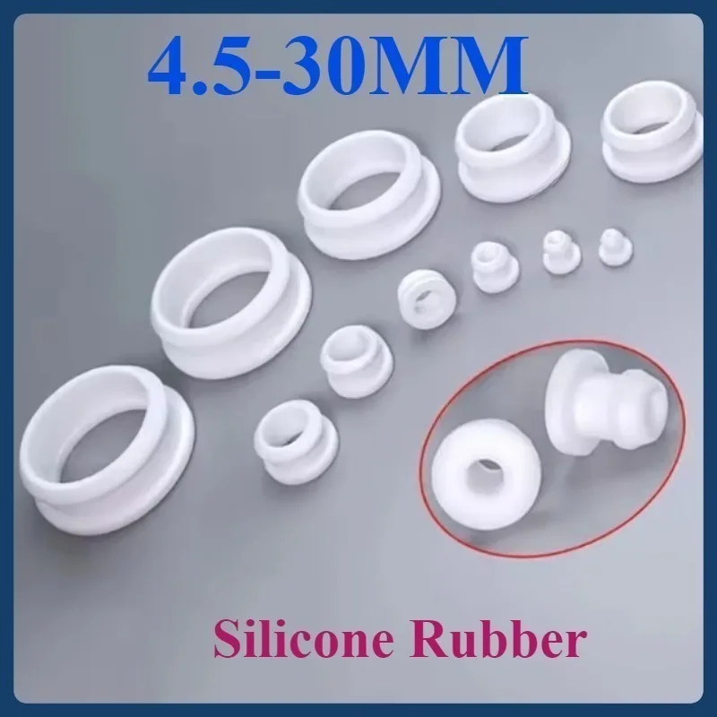 حلقة واقية مطاطية على الوجهين مع فتحة من خلال، القطر الداخلي من 2 مم إلى 25 مم؛ فوق الملف، حلقة الختم، #1