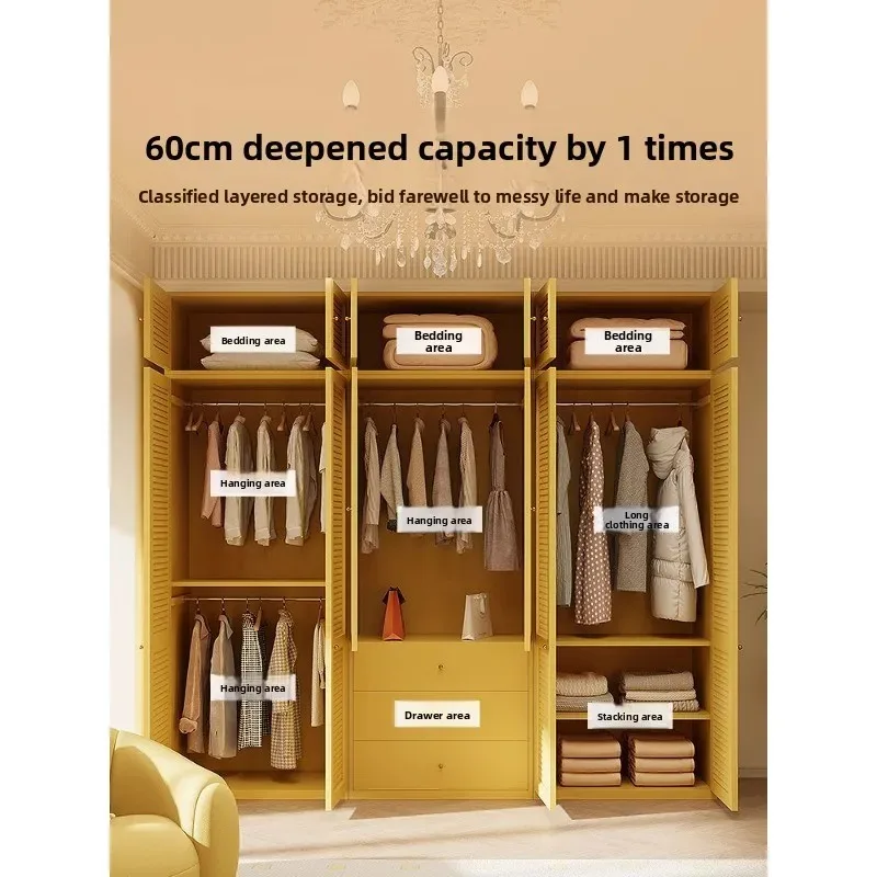 

Французский гардероб в стиле ретро со стальной дверью для хранения вещей, подвесной шкаф для аренды комнаты, железный шкаф